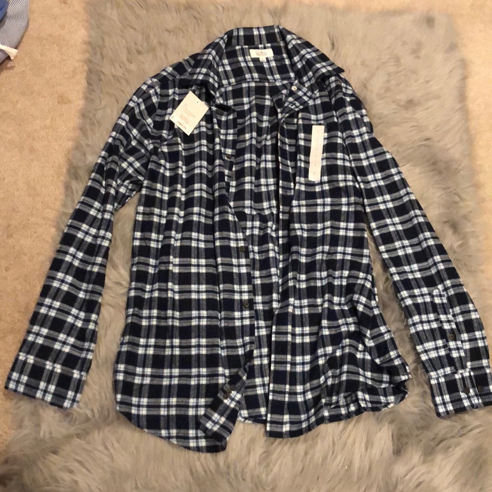 Button down flannel